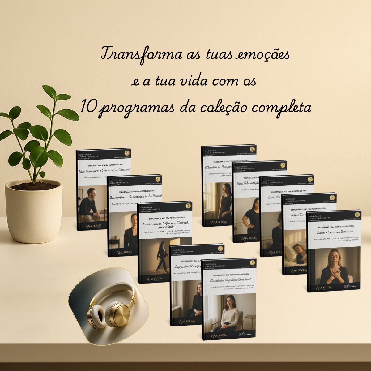 Coleção Temática: 21 Dias de Transformação com Autossugestões