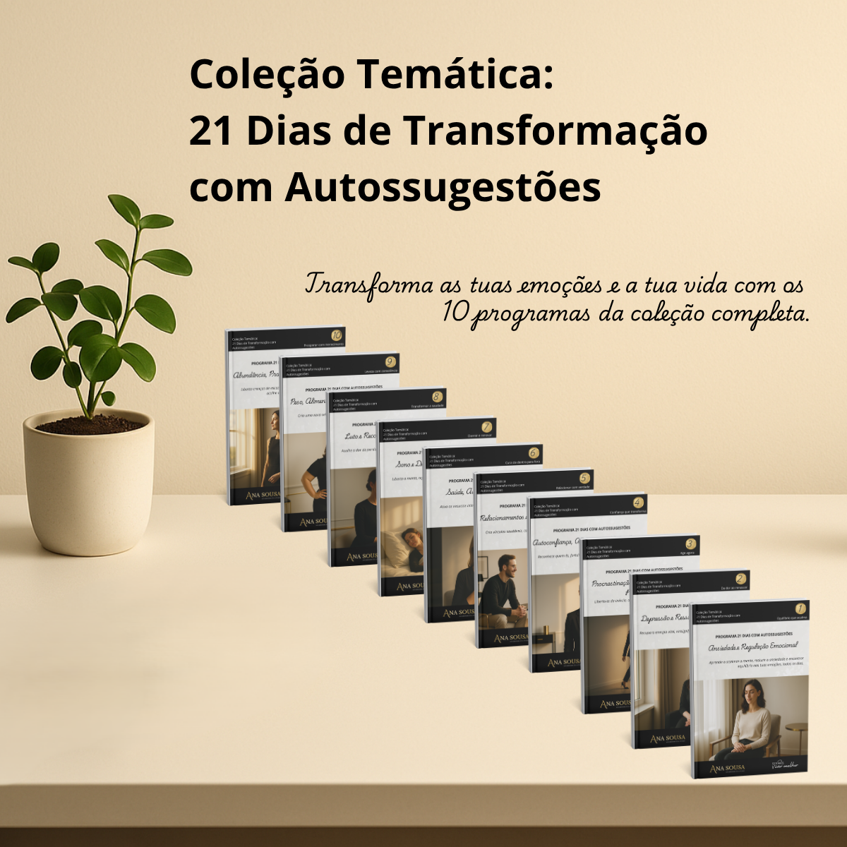 Coleção Temática: 21 Dias de Transformação com Autossugestões
